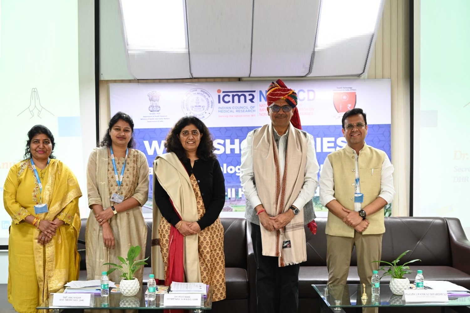 Dr. Rajiv Bahl, Director General, ICMR & Secretary, DHR, and Smt. Anu Nagar, Additional Secretary, DHR, Visit ICMR-NIIRNCD, Jodhpur