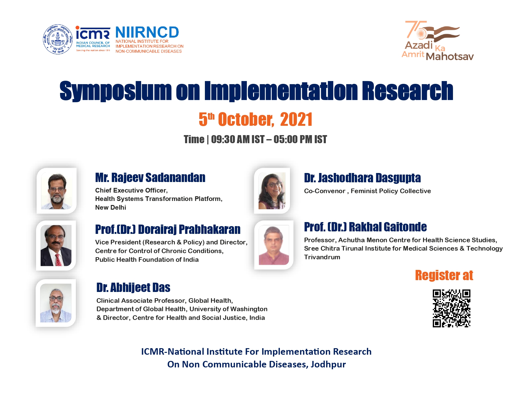 Symposium On Implementation Research